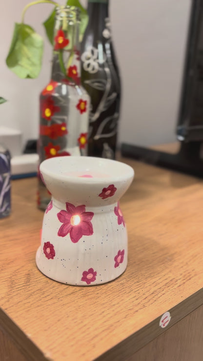 Prima - Hand-Painted Floral Aroma Diffuser