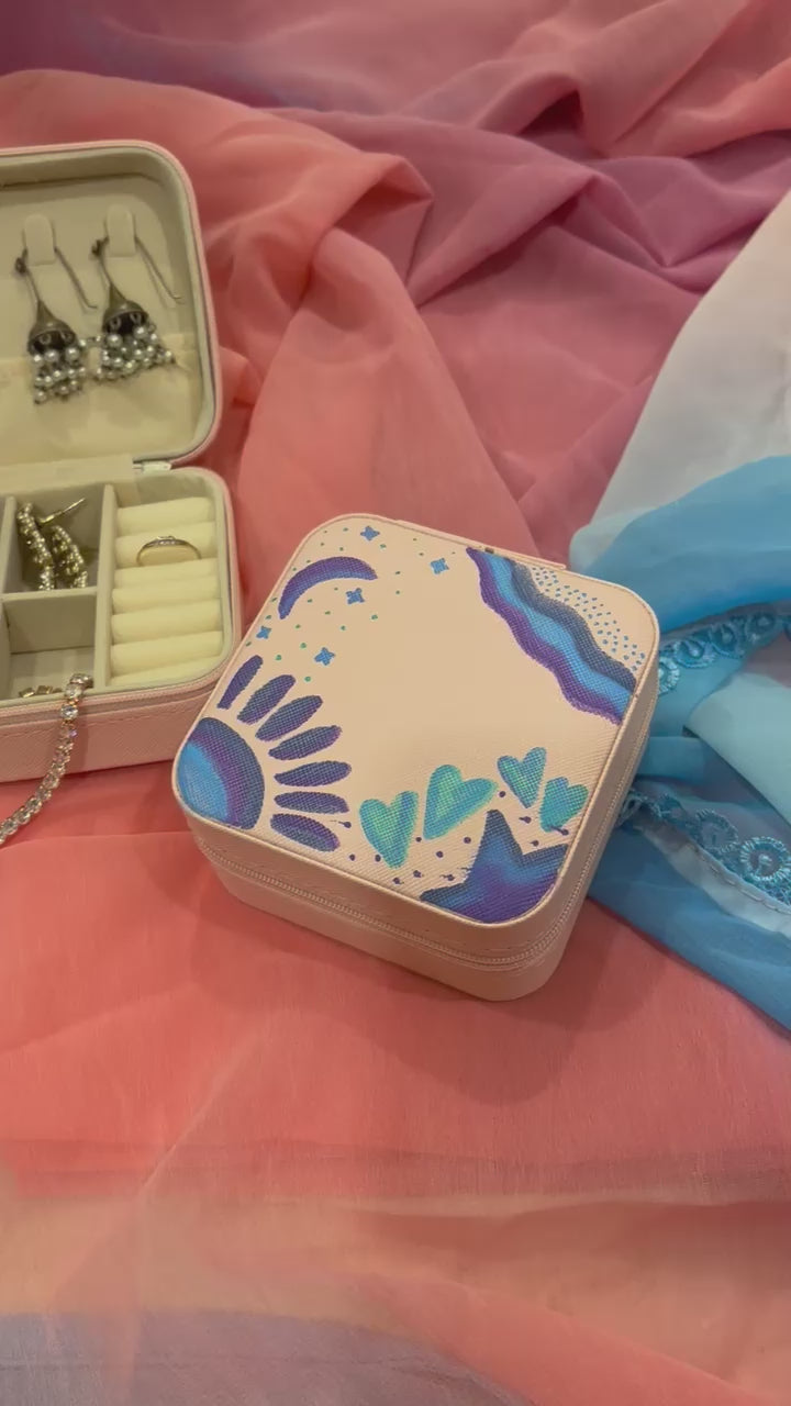 kalavrit trinket jewellery box hand painted