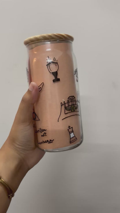 Harry Potter Hand-Painted Personalised Tumbler