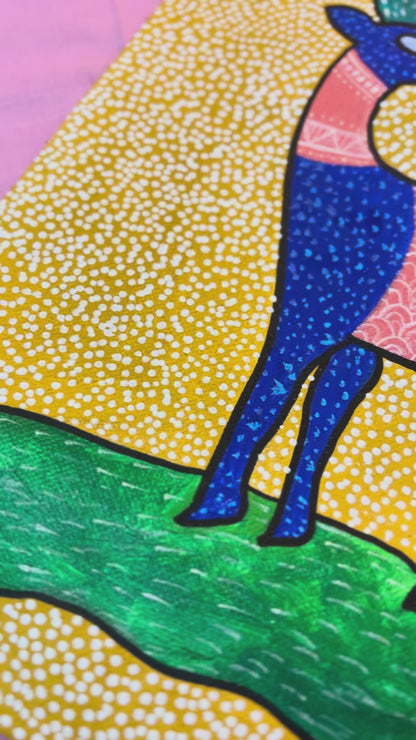 Mruga - Gond-Inspired Wildlife